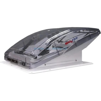 MAXXFAN Střešní ventilátor MAXXAIR DELUXE 12V průhledný/krystal 400x400 mm