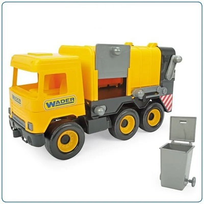 Wader Детски камион играчка за смет с кофа