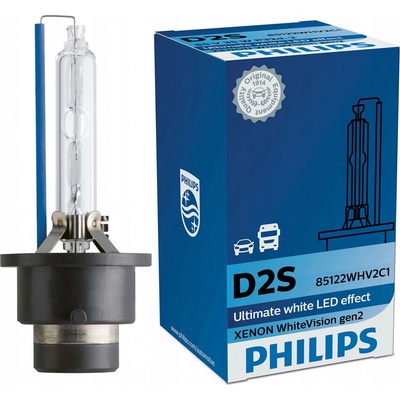 PHILIPS XENÓNOVÁ VÝBOJKA D2S WHITEVISION GEN2 85V 35W 85122WHV2C1
