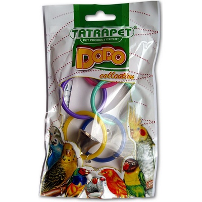 Tatrapet hračka olympijské kruhy se zvonečkem 4,5 cm x 26 cm – Zboží Dáma