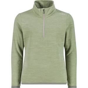 CMP Детски поларен пуловер CMP Kid's Sweat 34G4785 Fleece jumper - Green Tea Mel. - размер 116 (EU) (704-4394-0814)