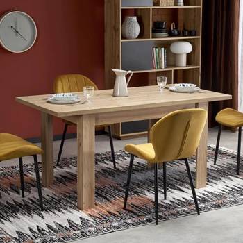 Halmar Разтегателна трапезна маса BAGIO 120-160 см дъб артисан (BAGIO/table/halmar)