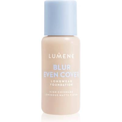 Lumene Blur Even Cover течен фон дьо тен с матов завършек 16 часа цвят 0 30ml