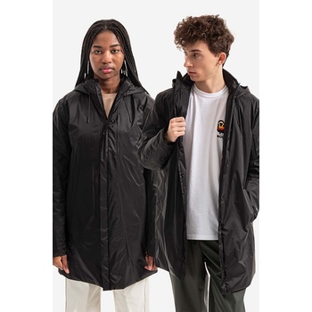 Rains Яке Rains Padded Nylon Coat 15480 BLACK в черно с преходна изолация с уголемена кройка (15480.BLACK)