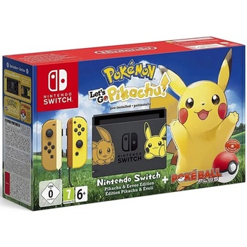 Nintendo Switch Pokémon Edition + Let’s Go Pikachu!