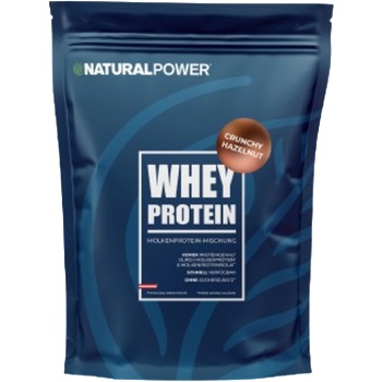 Natural Power Whey Protein 1000 g - Crunchy Hazelnut
