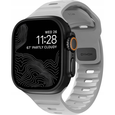 Nomad Sport Strap M/L Grey Apple Watch 42/44/45/Ultra 49mm NM01958185
