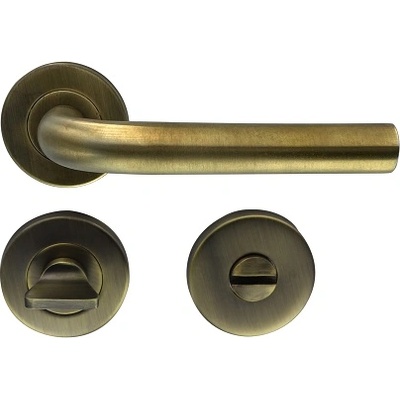 CONDI ДРЪЖКА ЗА ВРАТА condi 201 wc АНТИЧЕН МЕСИНГ (5012)