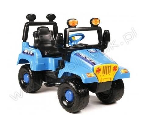 BJ PLASTIC Jeep modrý