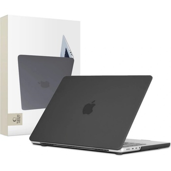 Tech-Protect Тънък кейс за Apple Macbook Pro 14 2021-2023 от Tech-Protect Smartshell - Черен мат (9589046919121)