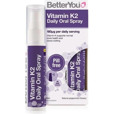 BetterYou Vitamin K2 perorální sprej 25 ml