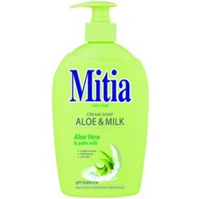 Mitia Aloe & Milk tekuté mydlo náhradní náplň 1 l