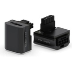 EZDIY EZDIY-FAB 12VHPWR 600W Power Adapter 90° Black RVS (EZDPI189-30)