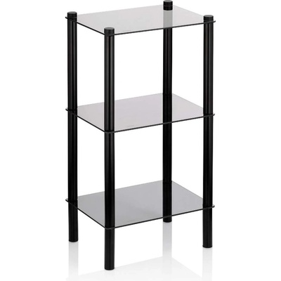 kela Черна етажерка с 3 рафта KELA модел Lars