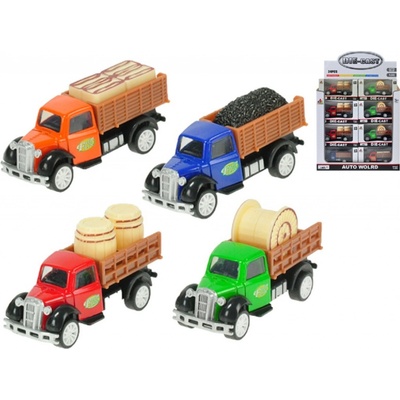 Mikro Trading Nákladní auto farmářské kov 85cm zpětný chod 1:55