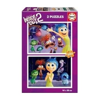 Educa Пъзел Educa Inside Out 2 2 x 100 Части
