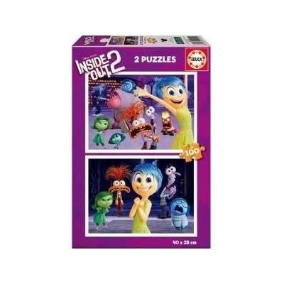 Educa Пъзел Educa Inside Out 2 2 x 100 Части
