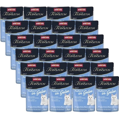 Vom Feinsten Raffinesse kura s treskou v želé 24 x 85 g