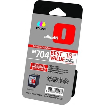 Olivetti original ink B0629, color, 18ml, high capacity (B0629)