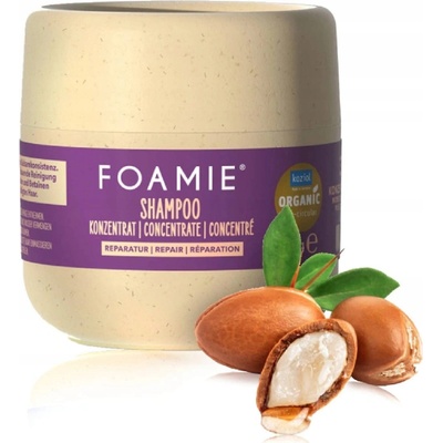 Foamie Concentrate Shampoo Repair GLOBAL - Koncentrovaný šampon na vlasy 80 g