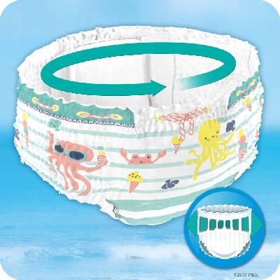 Pampers Splashers 3-4 12 ks