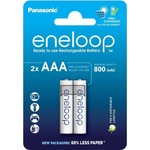 Panasonic - 2 бр. Акумулаторна батерия AAA Eneloop 800 mAh (FT1041)
