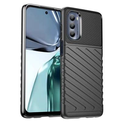 HQWear Кейс HQWear Thunder Case за Motorola Moto G62 5G, черен (9145576271636)