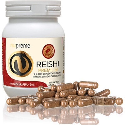 Nupreme Reishi extract 30% 100 kapsúl