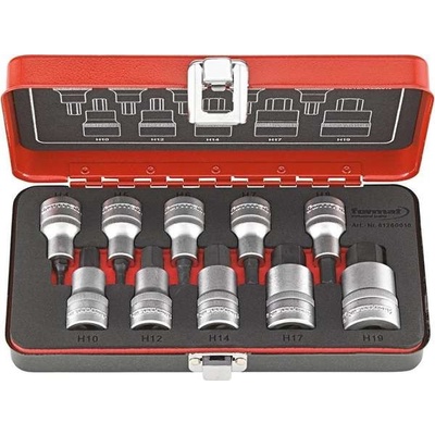 EDE61260010 Sada adaptér-bity 1/2" vnitřní 6-hran 4-19 mm FORMAT
