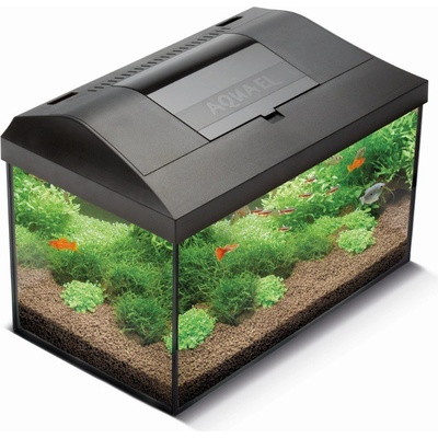 Aquael Leddy 40 akvarijný set čierny 40 x 25 x 25 cm 25 l