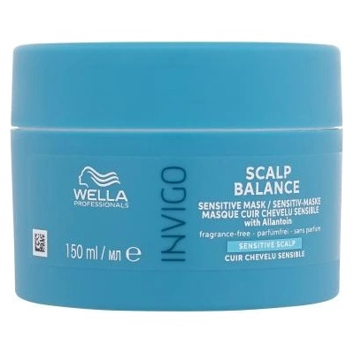 Wella Invigo Scalp Balance Sensitive Scalp Mask хидратираща и успокояваща маска за чувствителен скалп 150 ml за жени