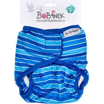 Bobánek Vrchné nohavičky PUL SZ Modré prúžky
