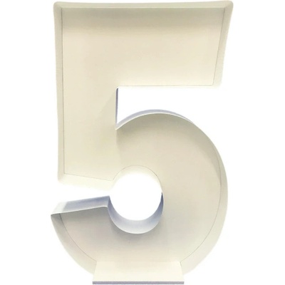 Godan Konstrukce na balónky Číslo 5 120 x 79 cm