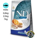 N&D Ancestral Grain Low Grain Dog Adult Mini Codfish & Orange 0,8 kg