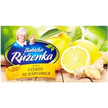 Babička Růženka Zázvor s citronem 20 x 2 g