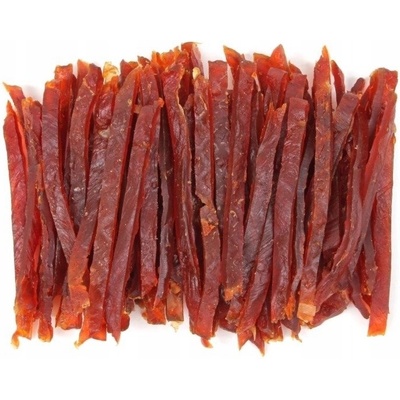 Chico Maškrta pre psa Pásiky z kačacieho mäsa mäkké 500 g