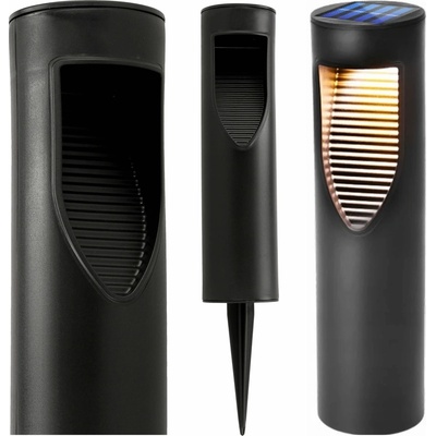 Záhradná lampa Solárny stĺpik Zatĺkacie solárne lampy IP54 osvetľovacie