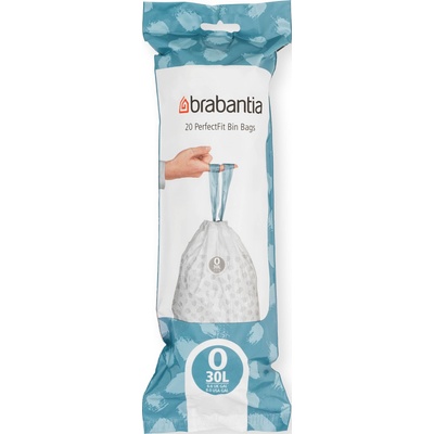 Brabantia Торбички за боклук Brabantia PerfectFit размер O 30 л 120 бр (138485)