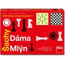 Šachy,Dáma,Mlýn