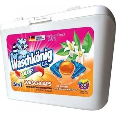 Waschkönig Color Orangen Und Baumwollextrakt kapsle 35 PD