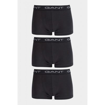 Gant spodná bielizeň boy's trunk 3-pack čierna