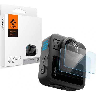 Spigen Протектор за GoPro MAX 2 - Glas. tR Slim, Back Screen (2 pack) - Spigen - Прозрачен