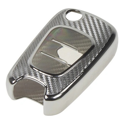 TPU obal pro klíč Hyundai/Kia, carbon silver, 484HY102CS