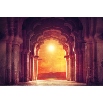 DIMEX ART s. r. o Флизелинов фототапет арка в древен храм 375 x 250 см