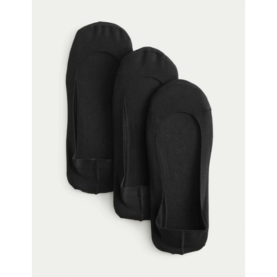 Marks & Spencer Комплект от три черни дамски чорапа Marks & Spencer Marks & Spencer | Cheren | ЖЕНИ | 35 1/2-38