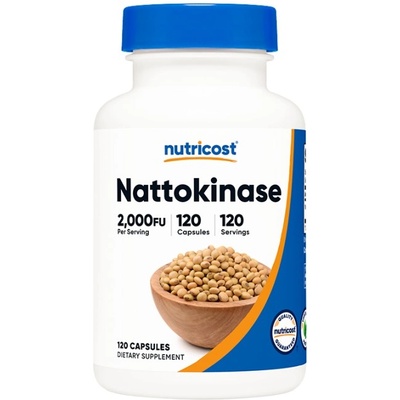 Nutricost Nattokinase (2, 000FU) [120 капсули]