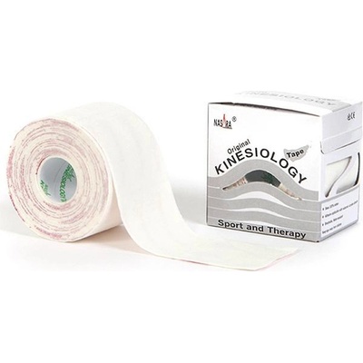 Nasara Kineziologický tejp biely 5 cm x 5 m