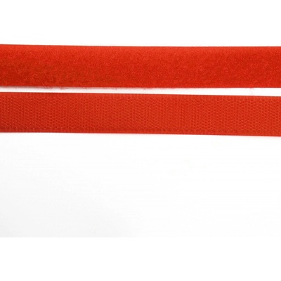 Pro Háčkování Suchý zip, 20 mm, komplet oranžová