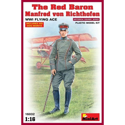 The Red Baron Manfred von Richthofen.WW1 Flying Ace MiniArt 1:16