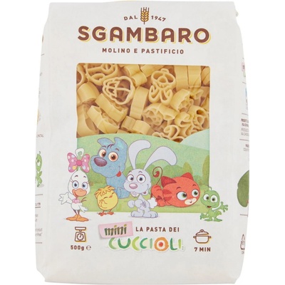 Sgambaro Mini bronzové ťahané cestoviny 0,5 kg